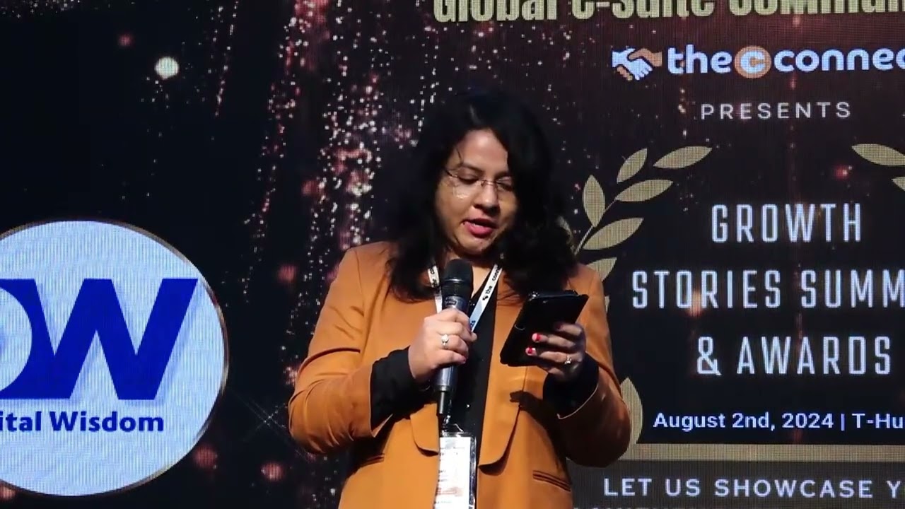 Dipika Sitani, Founder & CEO of Digital Wisdom   Best Digital Marketing Consultant Award at GSS2024