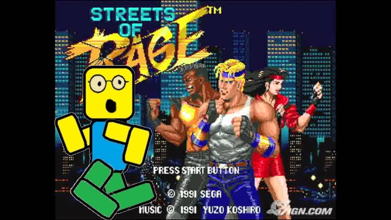 Old School - Streets of Rage (1991 Sega Genesis)