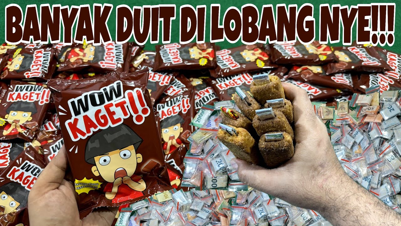 VIRAL!!! BANYAK DUIT DILOBANG NYEEE!!! UNBOXING CIKI WOW KAGET BERHADIAH UANG 