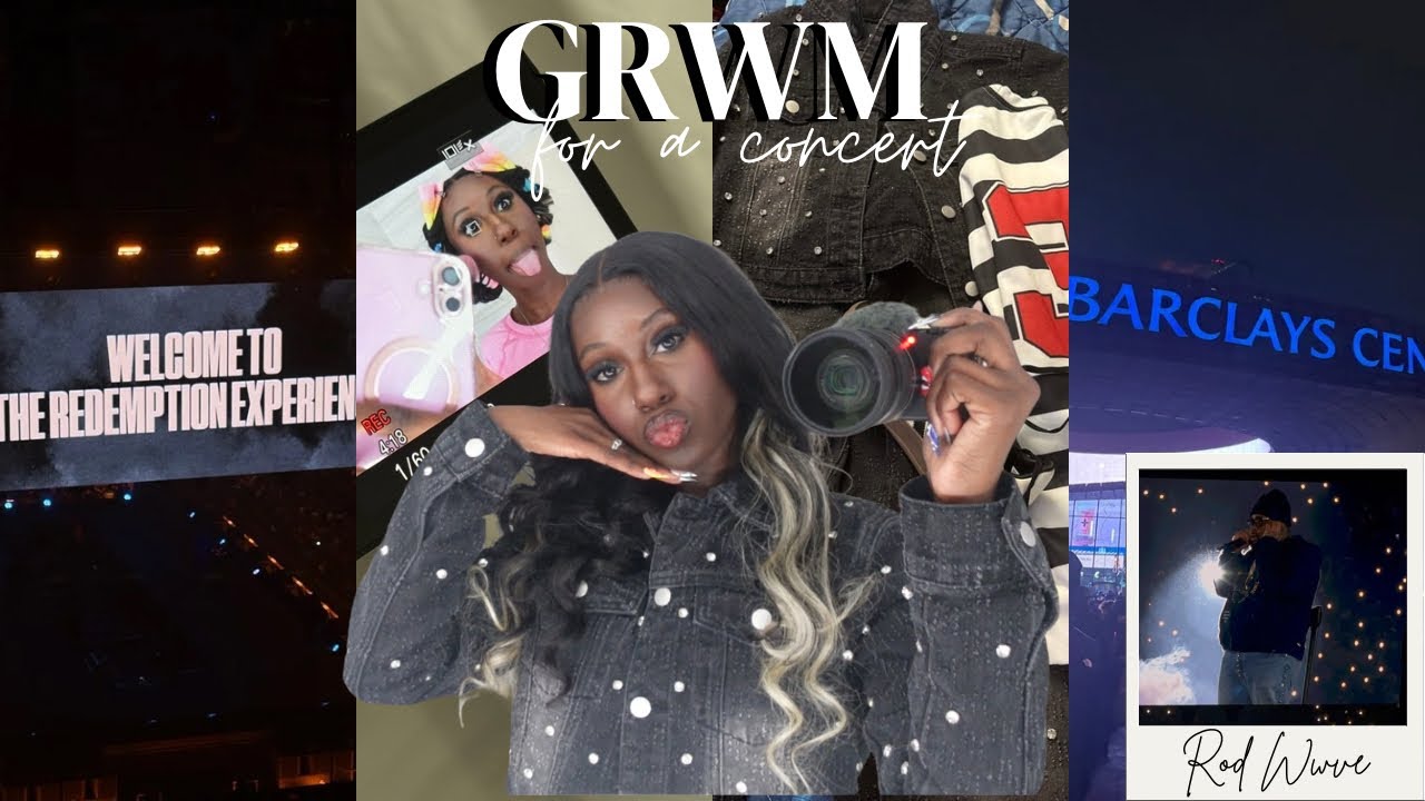 GRWM for Rod Wave concert | Kaylah Dior