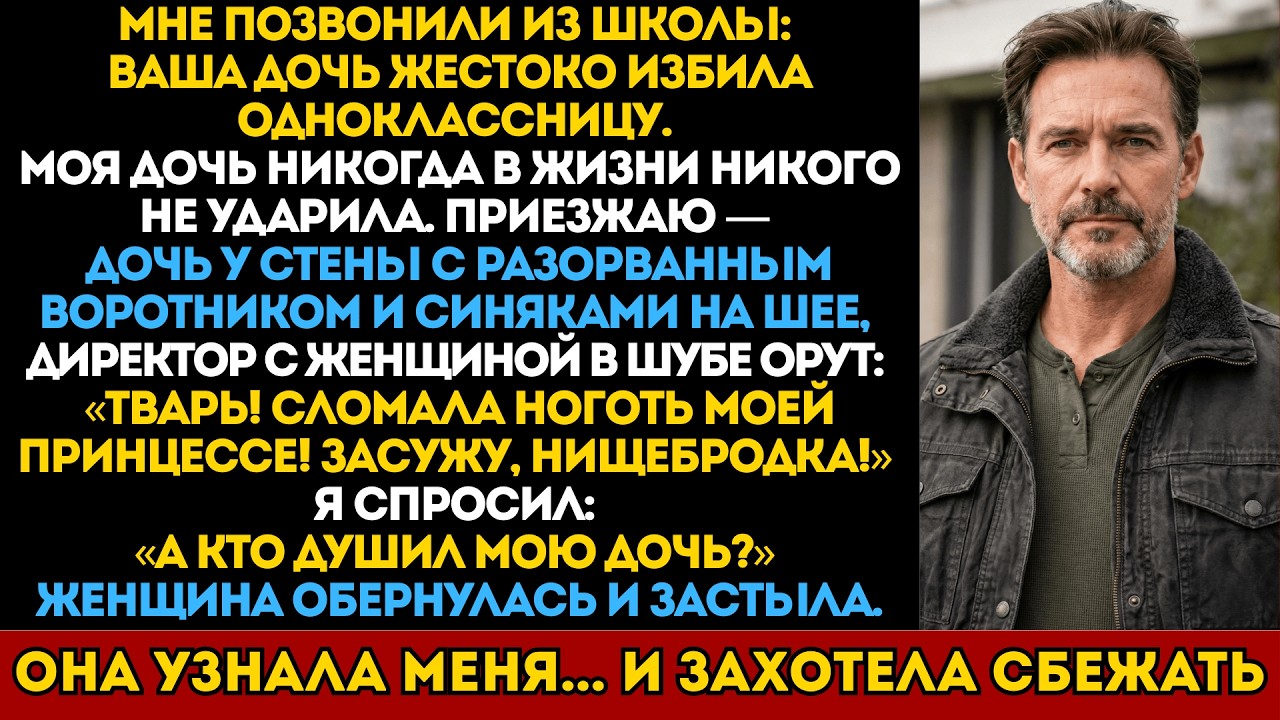 Богатая мамаша орала, что засудит мою дочь. Потом узнала меня и голос у неё пропал