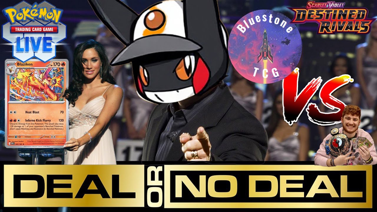 GINJ TCG (Champion) vs BLUESTONE TCG (Challenger) | Pokemon TCG: Deal or No Deal Challenge!