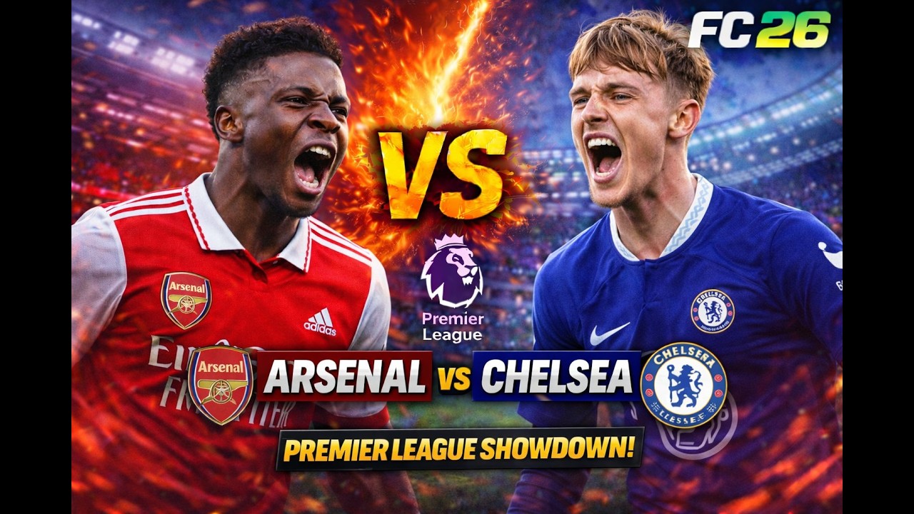FC 26 - ARSENAL VS. CHELSEA - PREMIER LEAGUE 25/26 FULL MATCH | MATCHWEEK 28