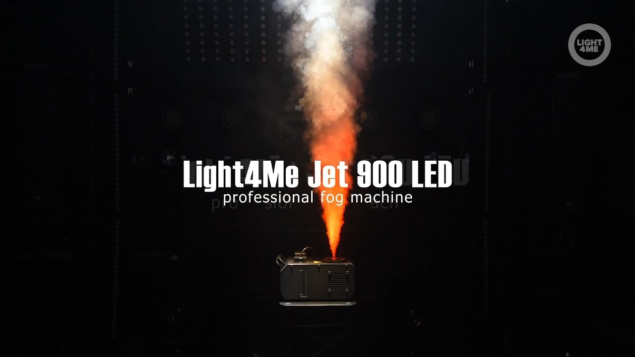 Light4Me Jet 900 LED &ndash; professional fog machine (wytwornica dymu pionowego)