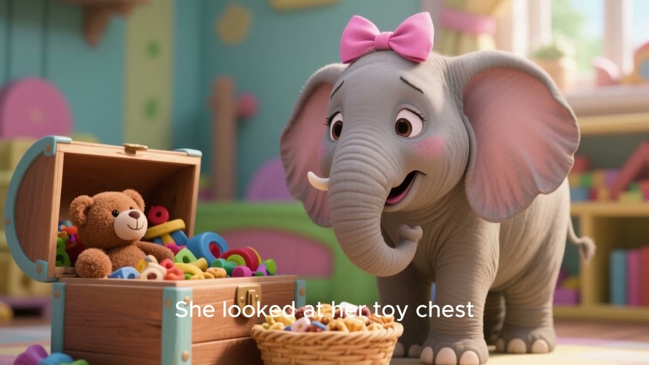 Ellie Elephant Learns How to Share 🐘 | Moral Story for Kids About Sharing