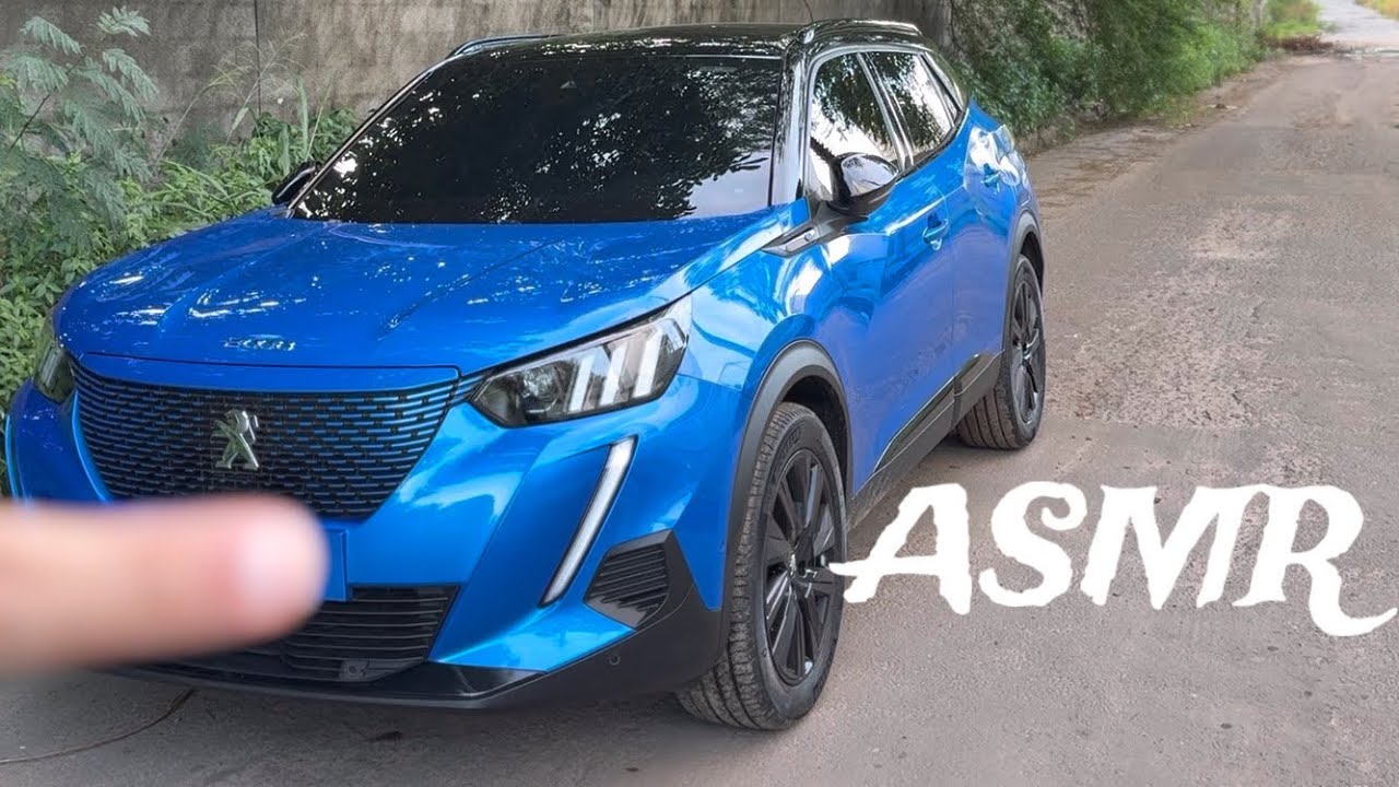 ASMR - TOUR PELO MEU CARRO ELÉTRICO (PEUGEOT e2008)