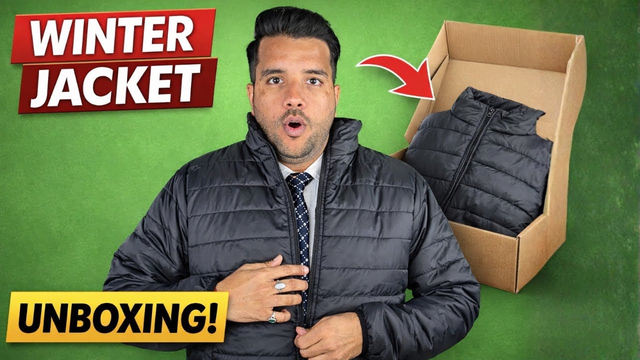 Unboxing Winter Jacket || Scott International Winter Jacket Unboxing #unboxing