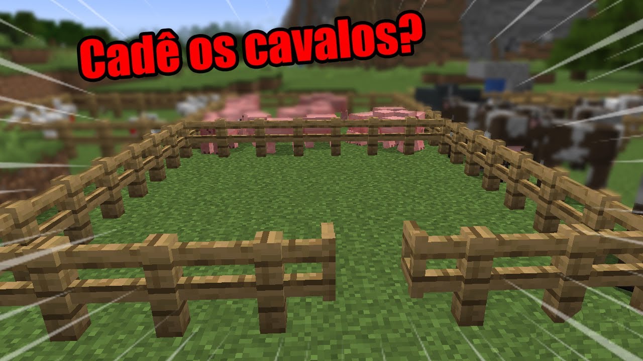 NOSSOS CAVALOS SUMIRAM!!! (MINECRAFT) #23