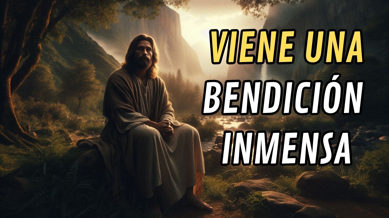 DIOS TE DICE: YA NO LLORES MÁS, VIENE UNA BENDICIÓN INMENSA | Mensajes de Dios❤