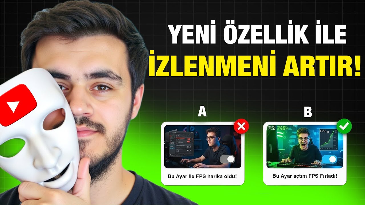 Hangi Başlık Daha Çok İzlenir? YouTube Artık Senin Yerine Test Ediyor