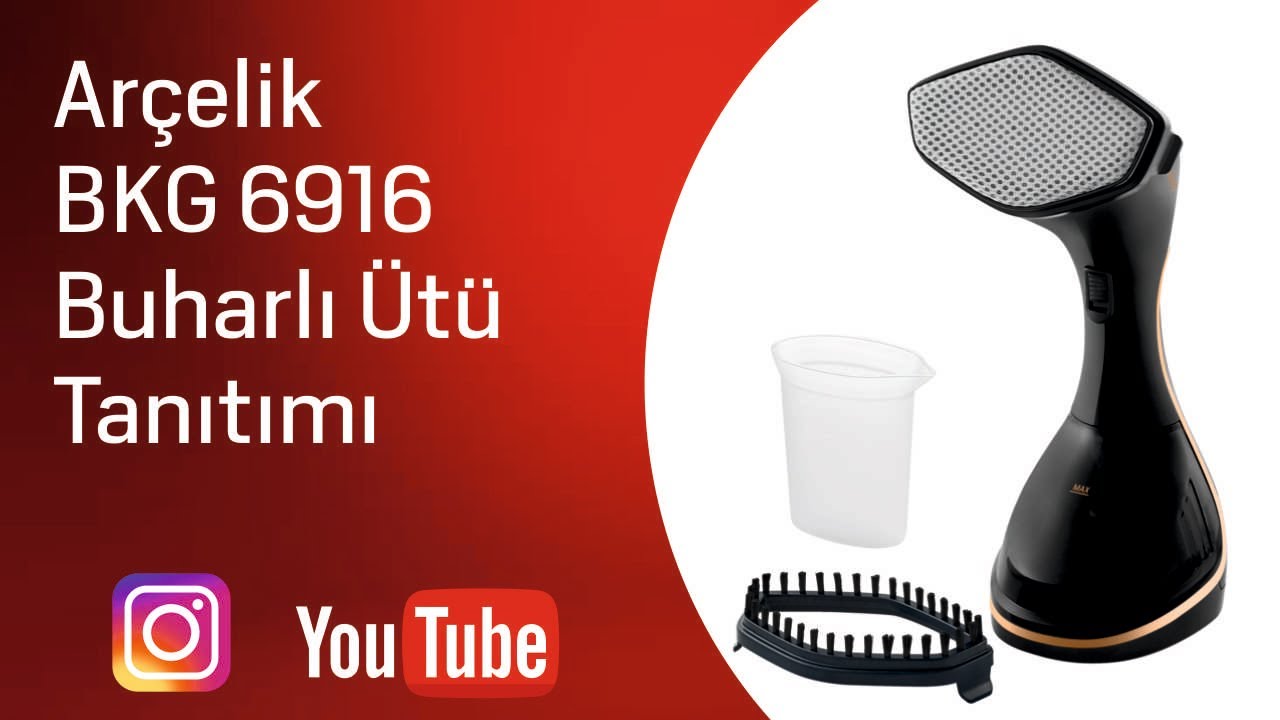 Arçelik BKG 6916 Buharlı Kırışık Giderici Tanıtımı