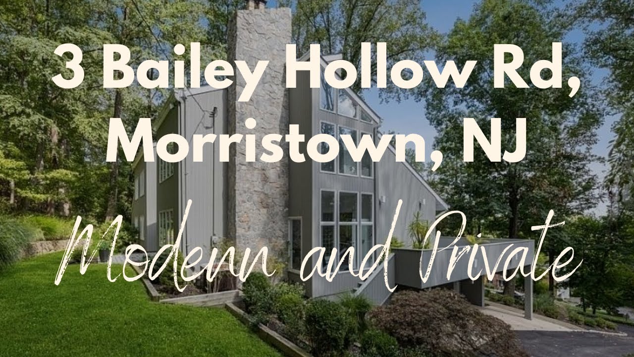3 Bailey Hollow Rd,  Morristown, NJ 07960 - Your private Oasis in Morristown!