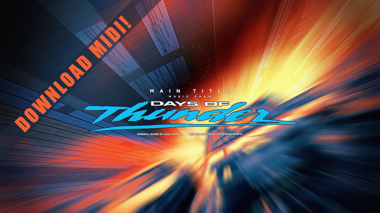 @HansZimmer - Days of Thunder - Main Title [More '90s MIDI Love!]