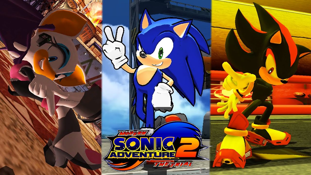 SA2 Is Eternal - Modern Sonic Adventure 2 The Trial V3 - Sonic Mod Showcase