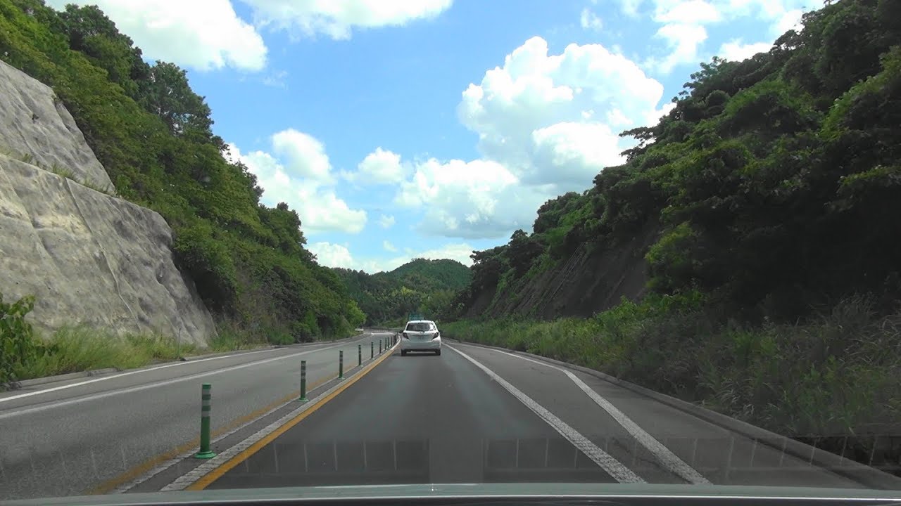 車載動画(HD 60p) E9 山陰自動車道 [31]出雲IC→[5]青谷IC 2017 8/23