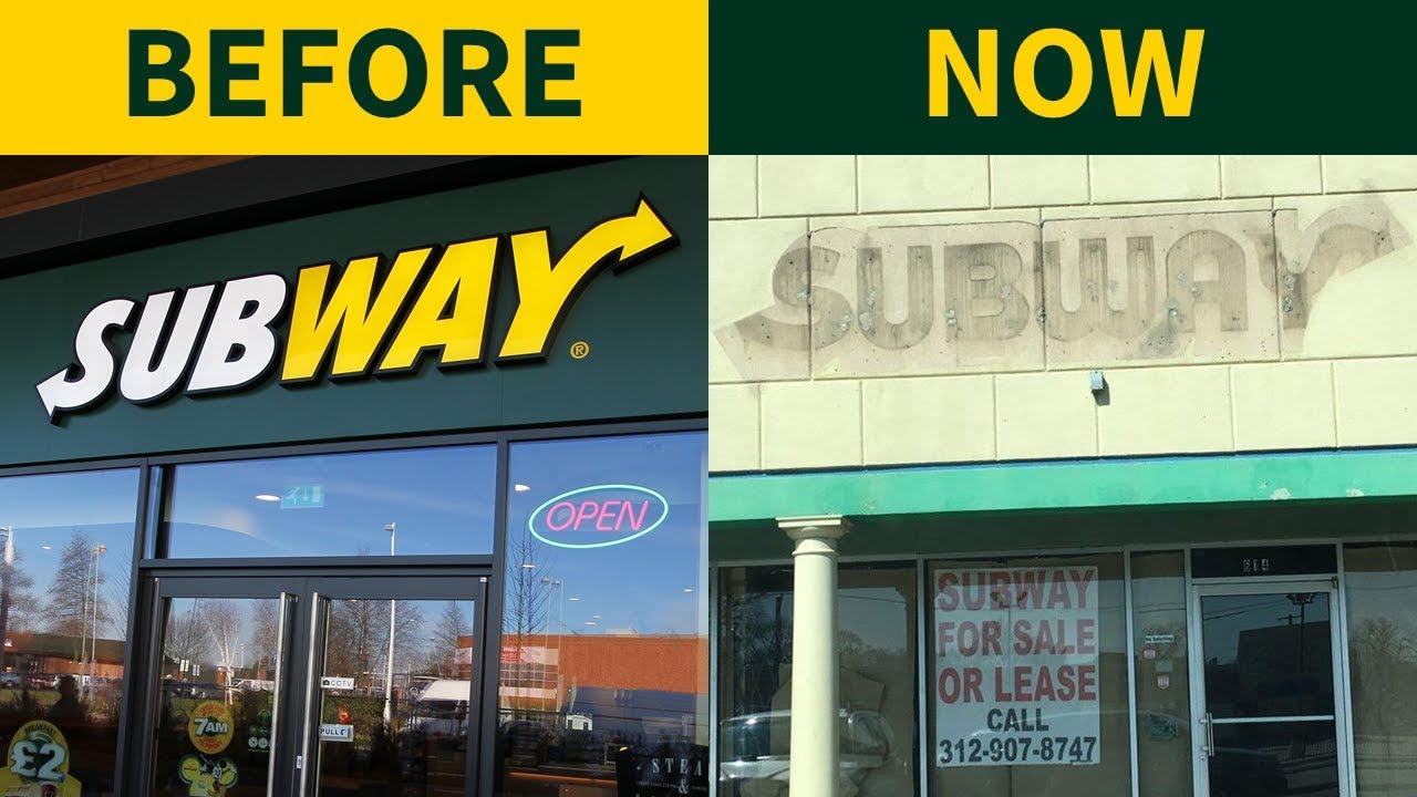 What Happened to Subway? | Why Subway Stores Are Closing...