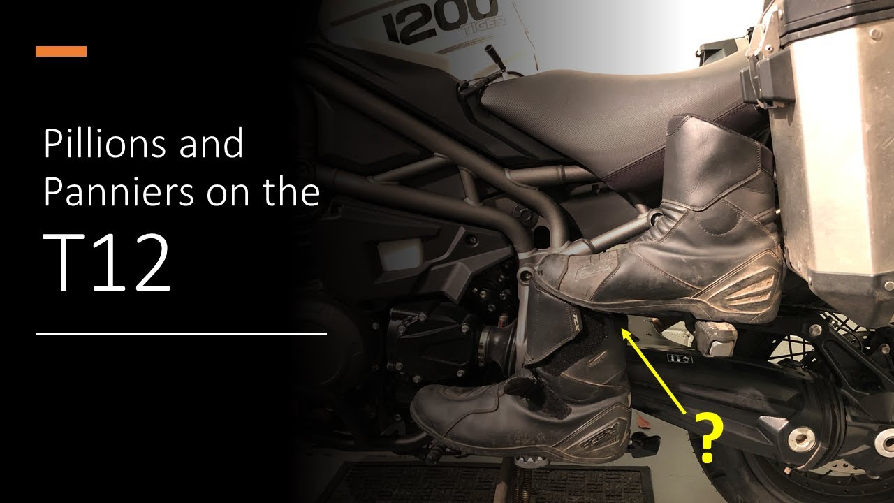 Triumph Tiger 1200 - Pillions and Panniers - Part 1