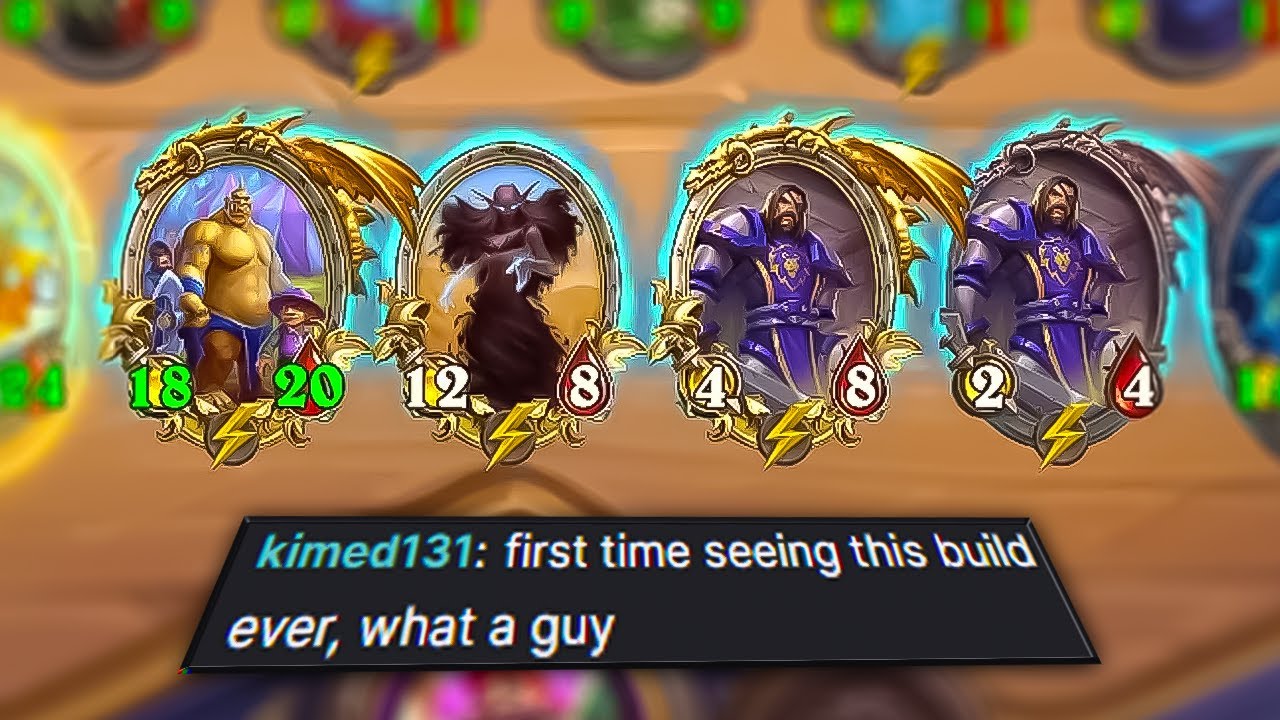 Crazy Strategy with Scabbs! | Hearthstone Battlegrounds