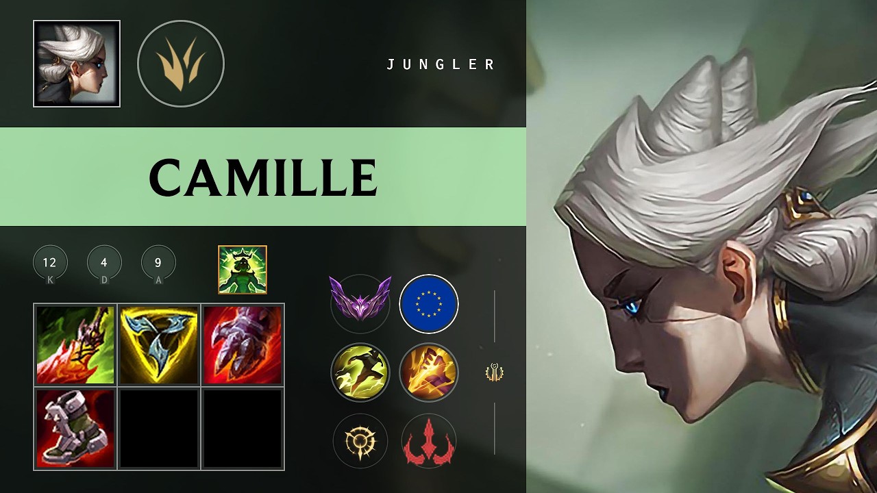Camille Jungle vs Viego - EUW Master Patch 26.10