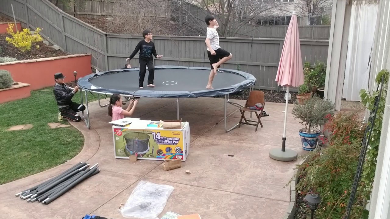 14ft Trampoline from Walmart