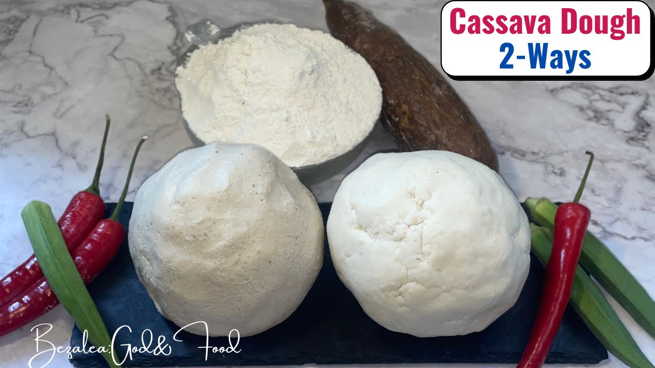 Authentic Cassava Dough/Agbelima- Two Ways||Ferment Cassava Dough at home