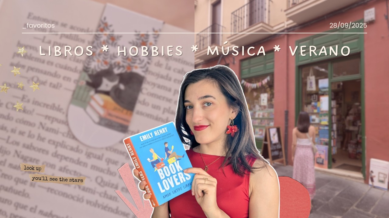 Mis FAVORITOS del VERANO (libros, hobbies, música)... + 1° Aniversario del Canal ✨