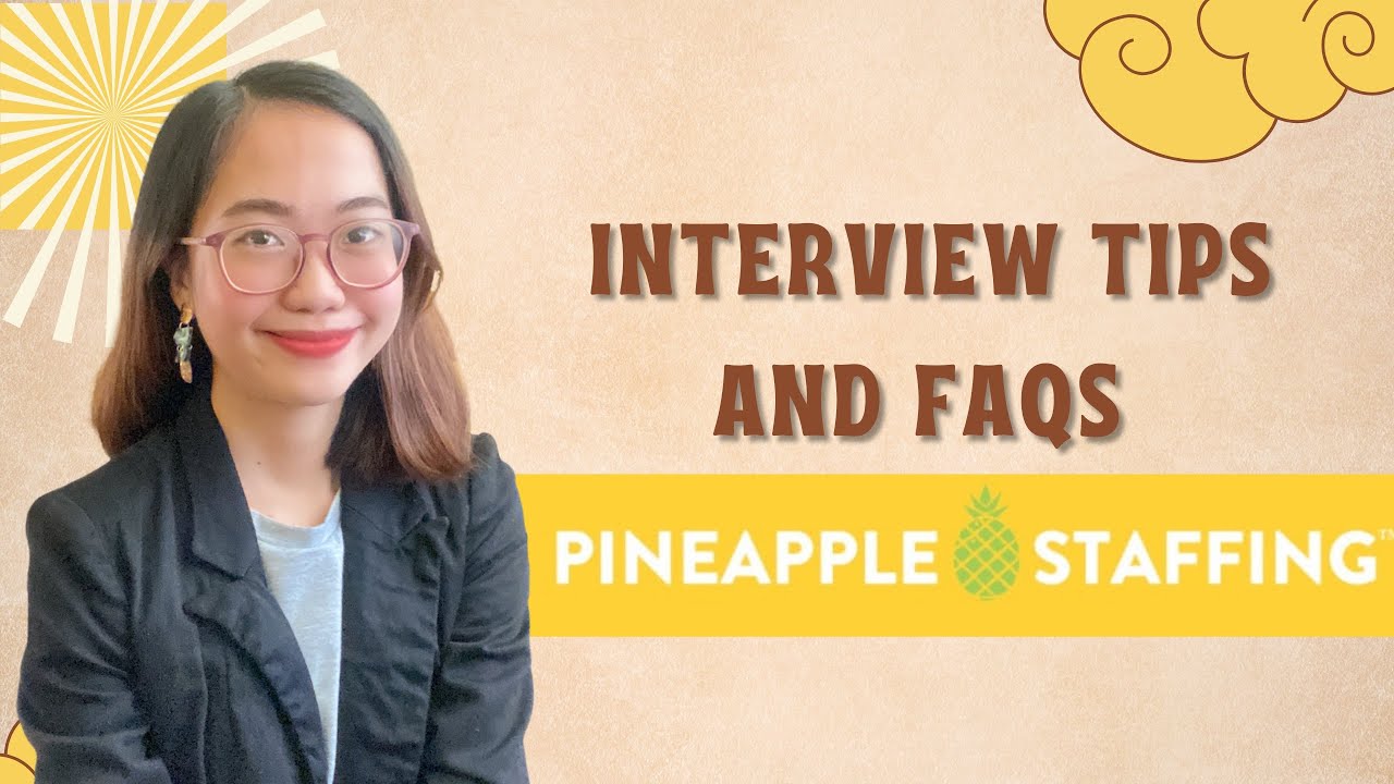 INTERVIEW TIPS & FAQS| PINEAPPLE VA HUB | PINEAPPLE STAFFING | Lisa Viktoria