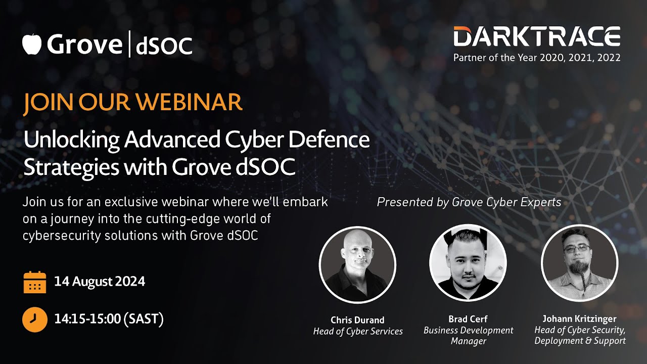 Unlocking Advanced Cyber Defense Strategies with Grove dSOC