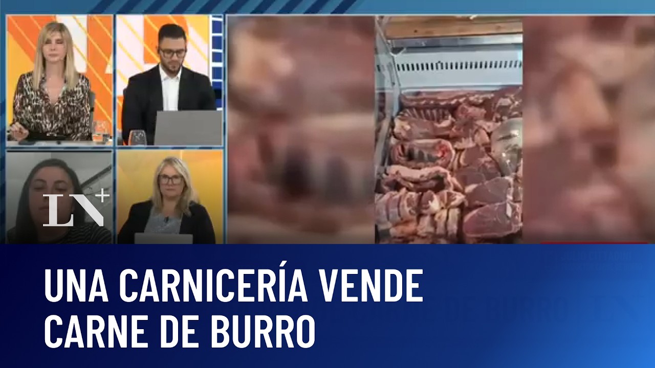 Una carnicer&iacute;a vende carne de burro: un nuevo fen&oacute;meno de consumo