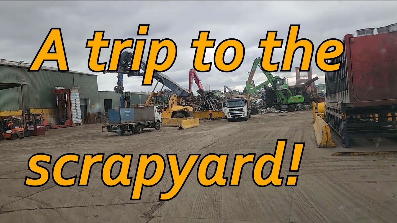Off to the Scrap Metal Yard with a Load of Batteries, Copper & Brass! Recycling for a Big Payout!