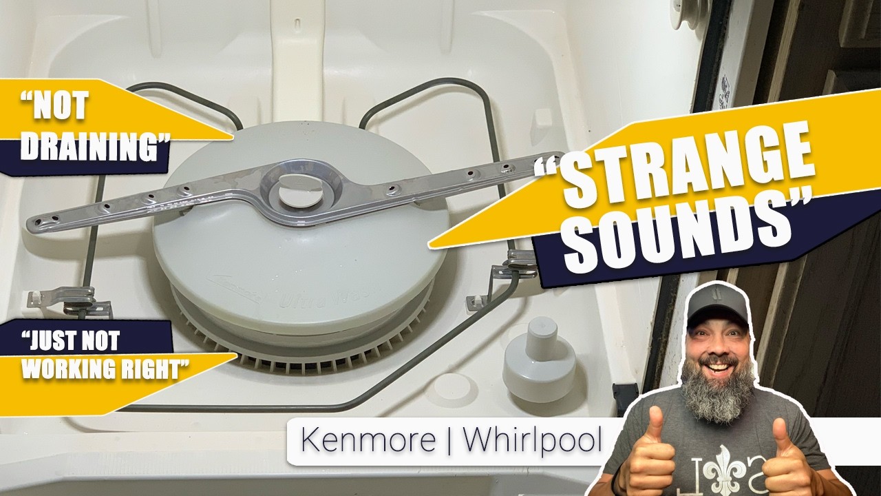 Kenmore Dishwasher Not Working Correctly? This Fixes 99% of All Problems!