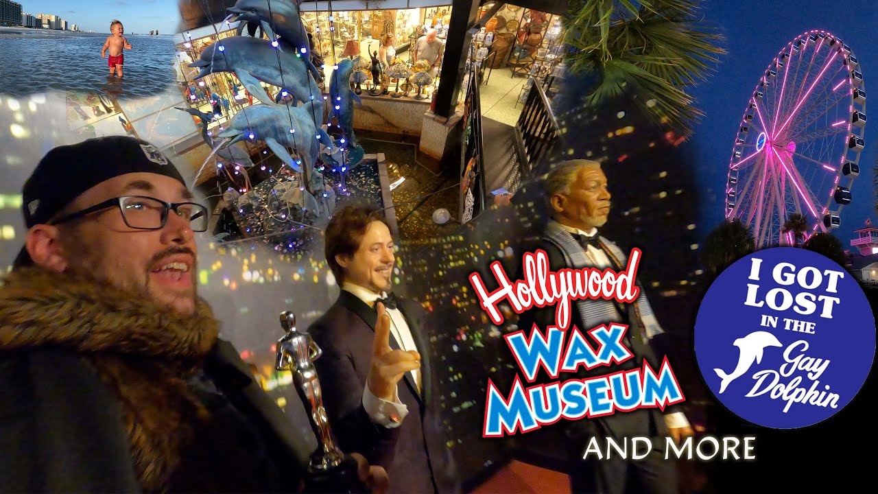 HOLLYWOOD WAX MUSEUM, THE CRAZIEST SOUVENIR STORE, AND MORE!  [Myrtle Beach (Pt 3)]