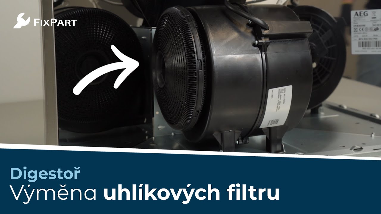 Jak vyměnit uhlíkový filtr digestoře? - FixPart