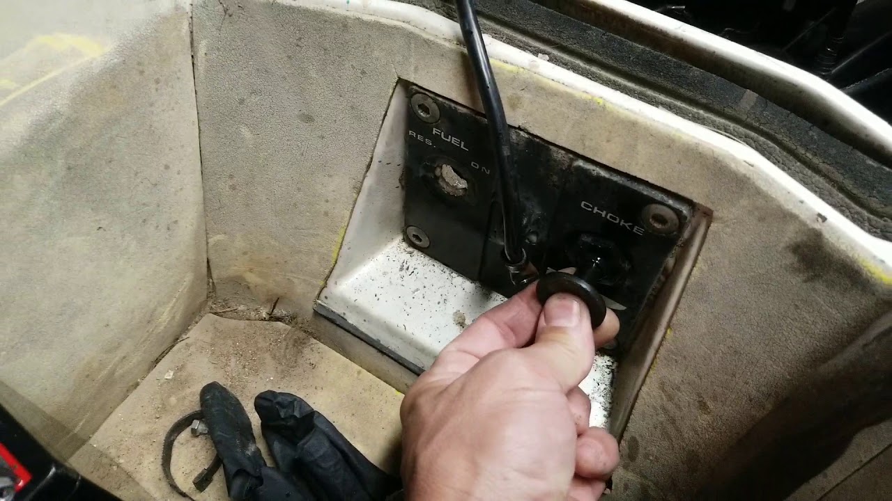 Kawasaki jetski not getting fuel