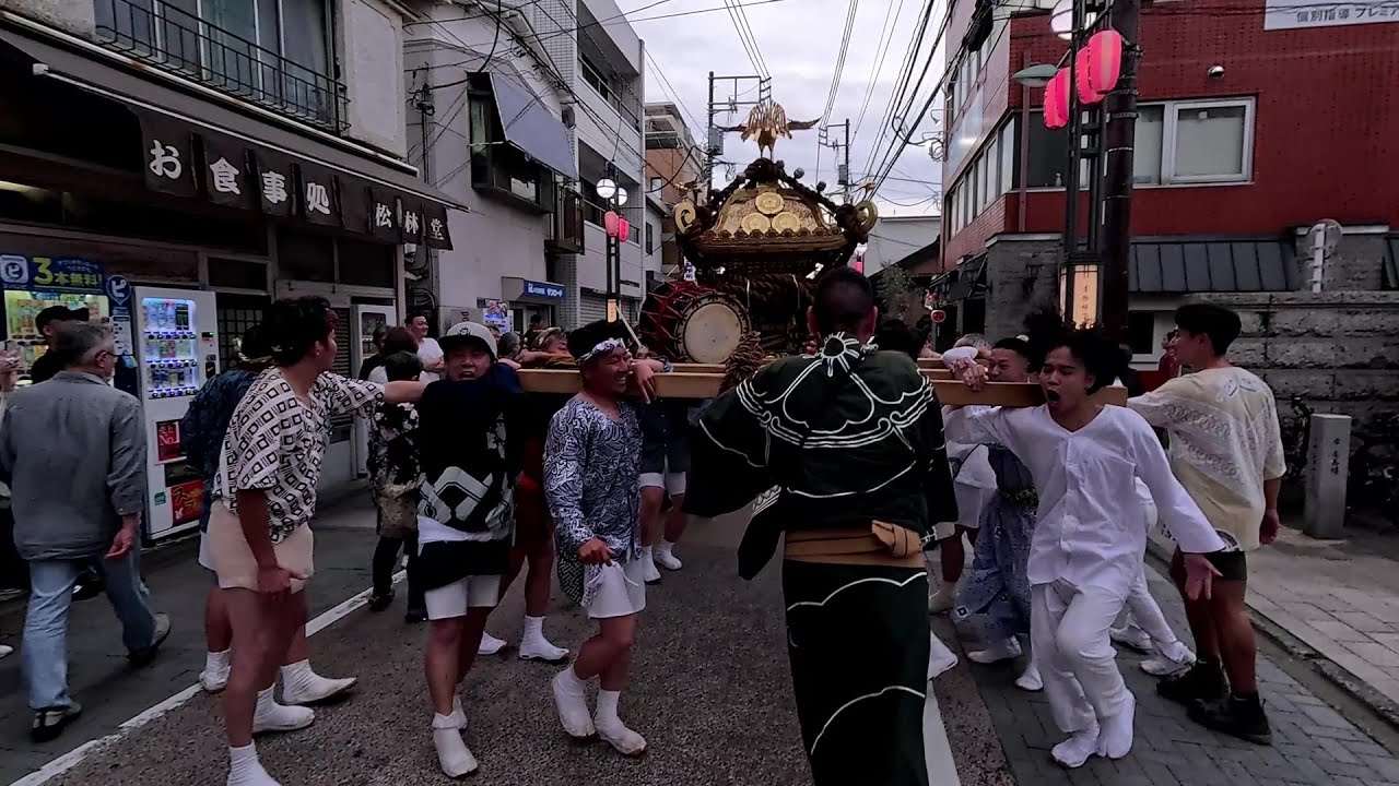 令和７年　荏原神社　例大祭　天王祭博友町会　大神輿　土曜日-2（2/2）