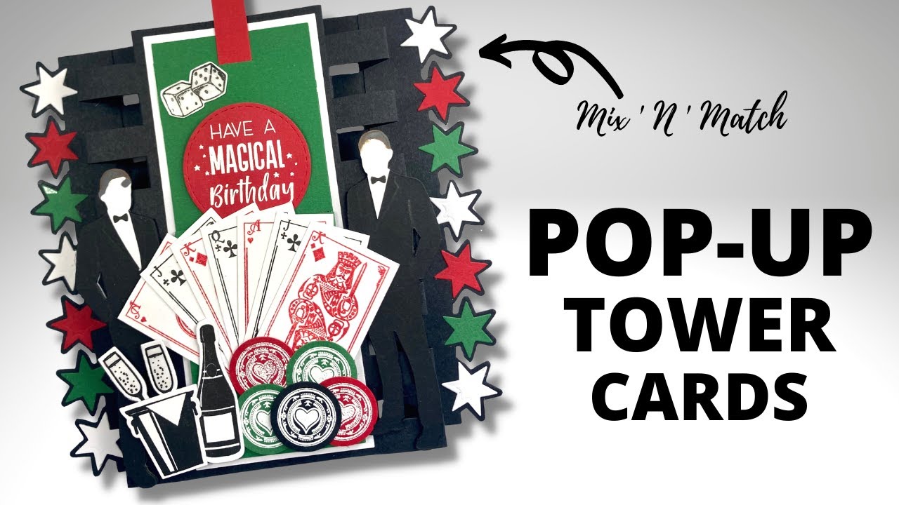Pop Up Tower Cards | Mix 'N' Match Surprise!