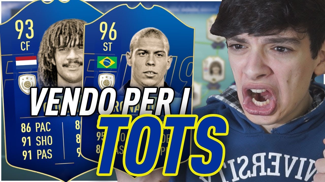 HO VENDUTO TUTTO! - LA SQUADRA NON SCAMBIABILE PER I TOTS! [FIFA 19]