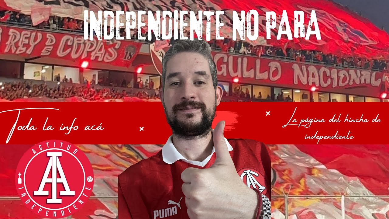 EL ROJO NO PARA #independiente 