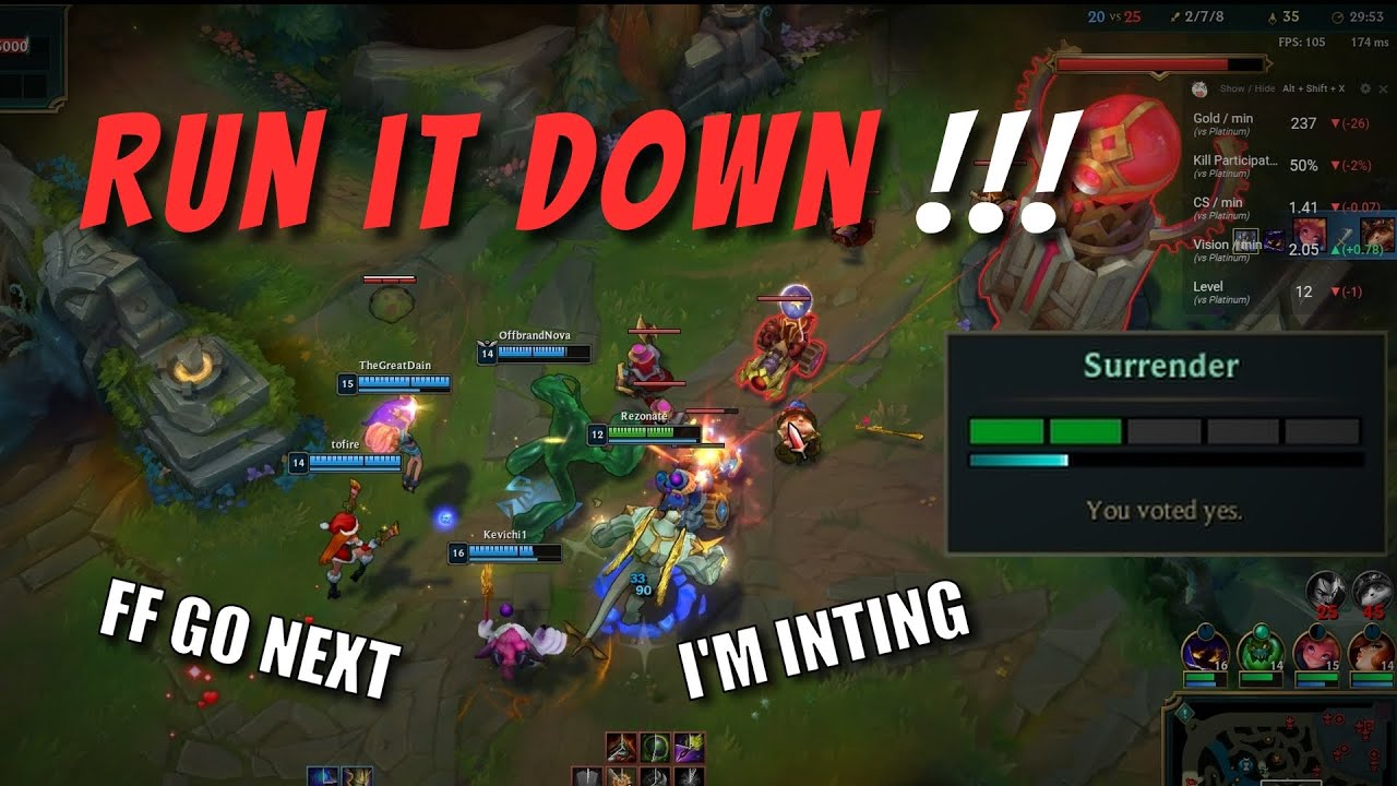 When you run it down mid | League of Legends Highlights