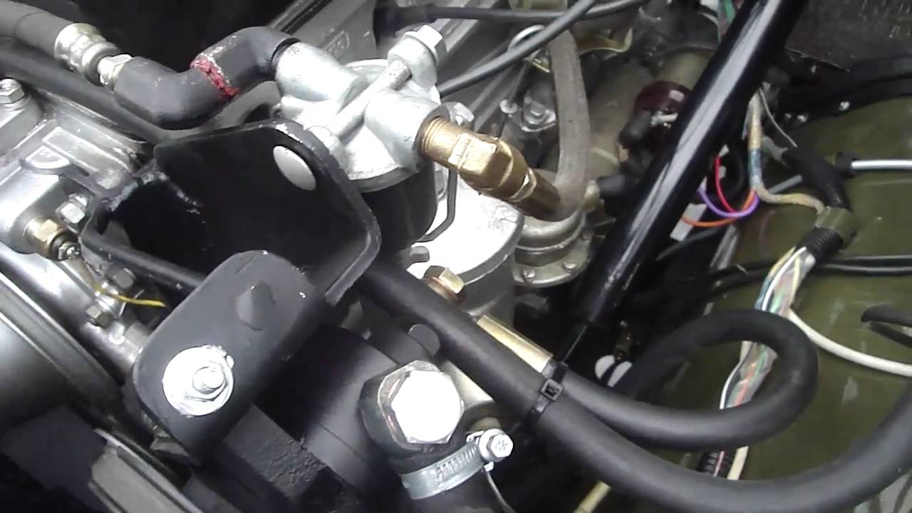 UAZ 469B silnik engine.MP4 [ TARMOT 4x4 ]