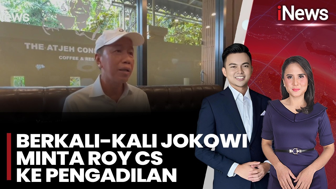 Jokowi Tegaskan Kasus Fitnah Ijazah Roy Cs Harus ke Pengadilan, Tolak Maafkan Tiga Nama |iPagi (15/2
