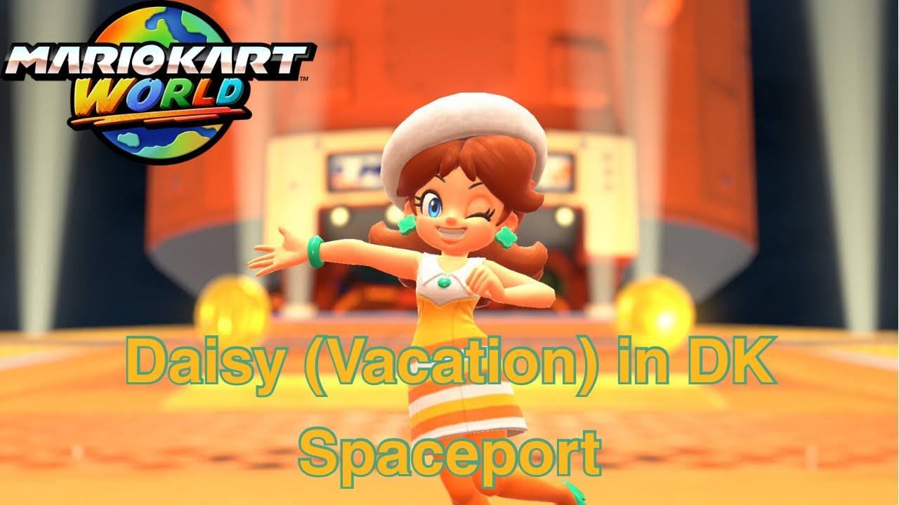 Mario Kart World - Daisy (Vacation) in DK Spaceport