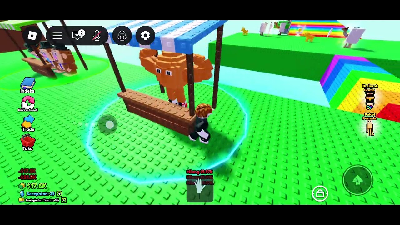 BERMAIN ESCAPE OBBY FOR BRAINROD - (ROBLOX)