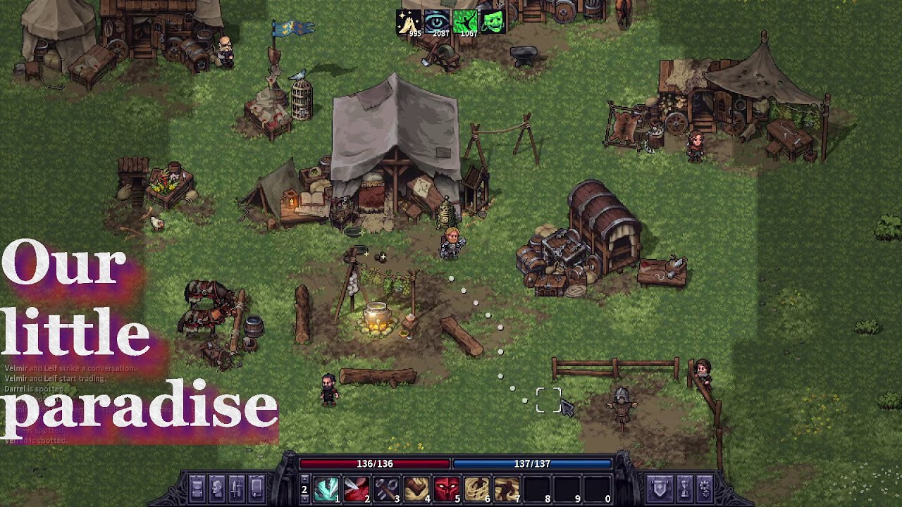 StoneShard new player guide - Full upgrade endgame Caravan - Caravan companions at max tier-Backpack