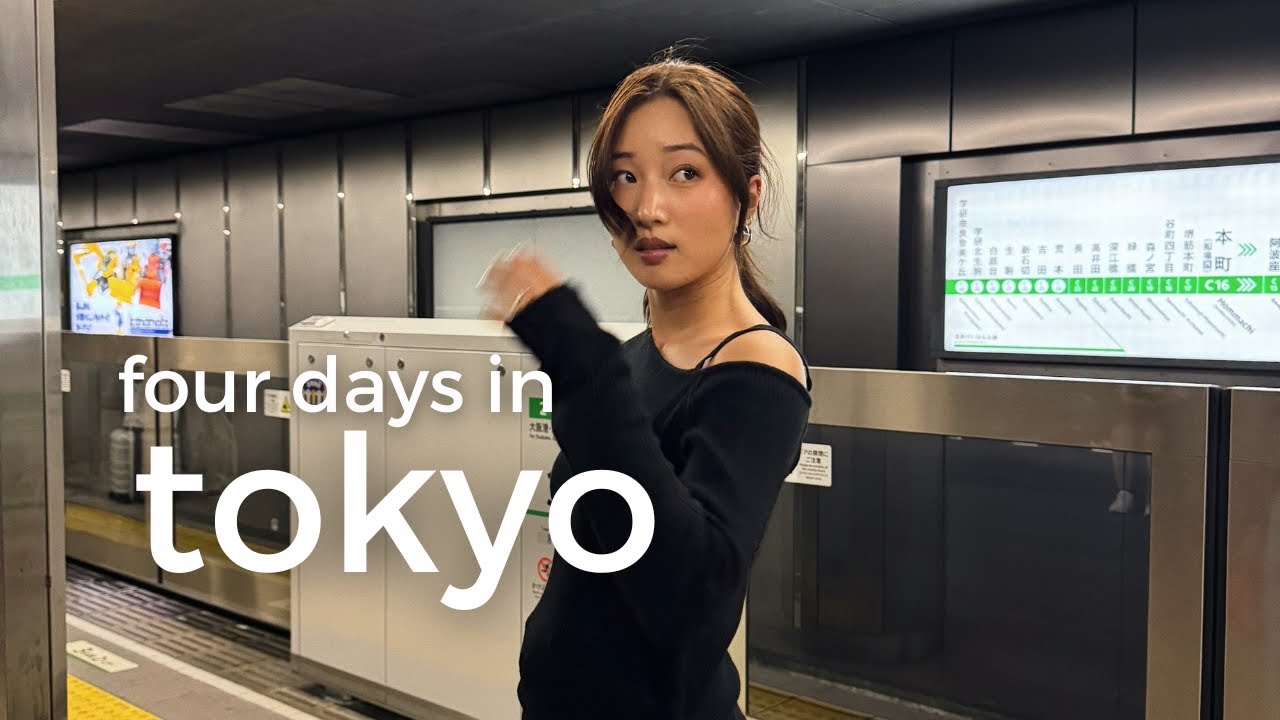Четыре дня в Токио 🇯🇵 Так много вкусной еды, японский маникюрный салон, рыбный рынок Цукидзи