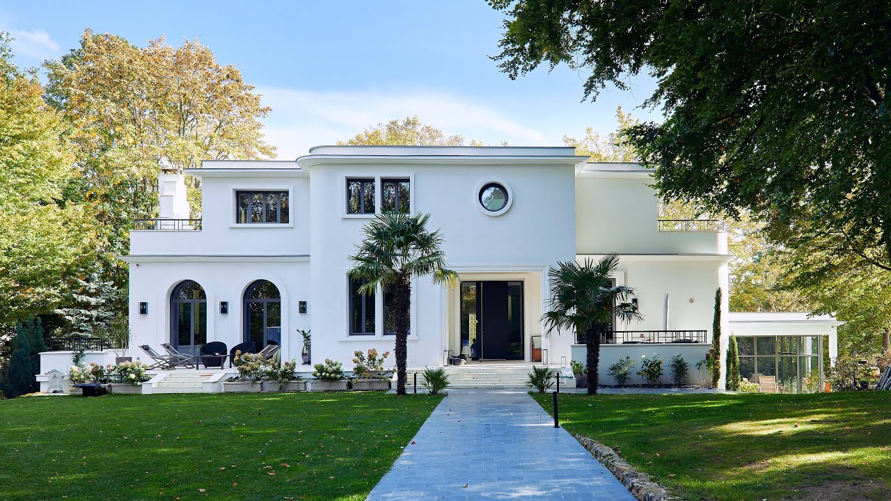 MAISON ART DÉCO AVEC PISCINE COUVERTE À RUEIL MALMAISON 92500