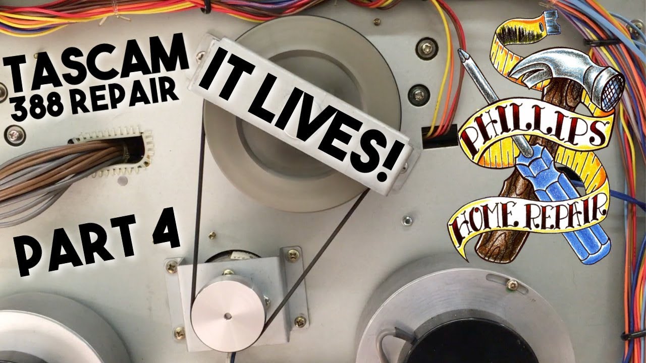 Tascam 388 Studio 8 Repair and Refurbish - Part 4