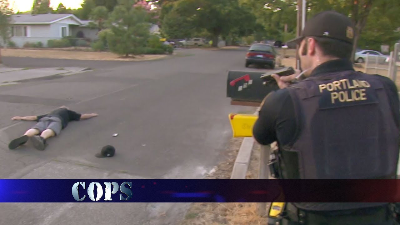 Nice Day For A Jog, Officer Justin Raphael, COPS TV SHOW