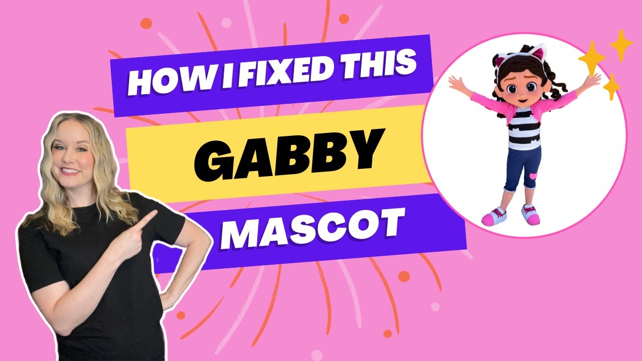 How to Fix a Mascot Costume | Gabby's Dollhouse