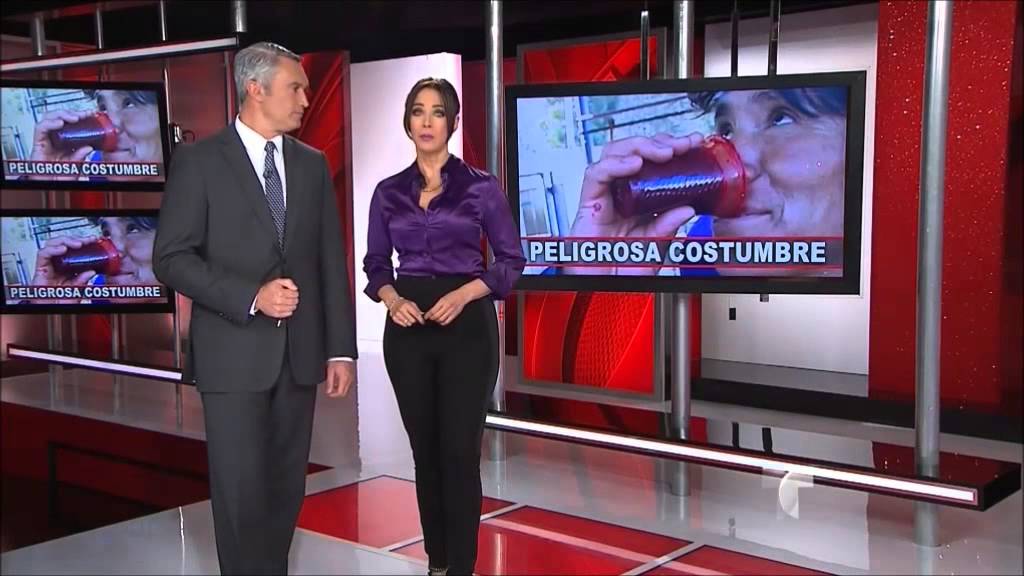 Carmen in Purple Satin Blouse 9.25.2014